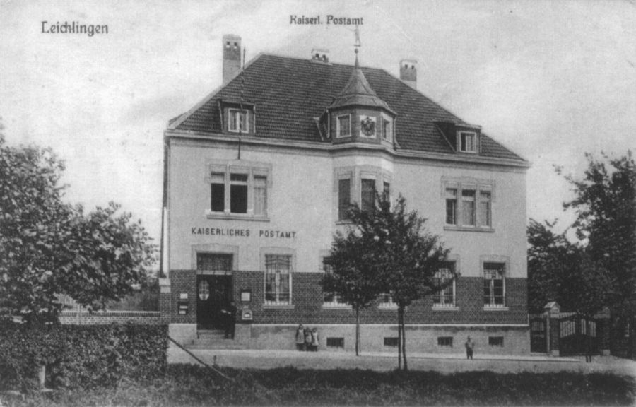 Bahnhofsstrasse Kaiserliche Post ca1911.jpg